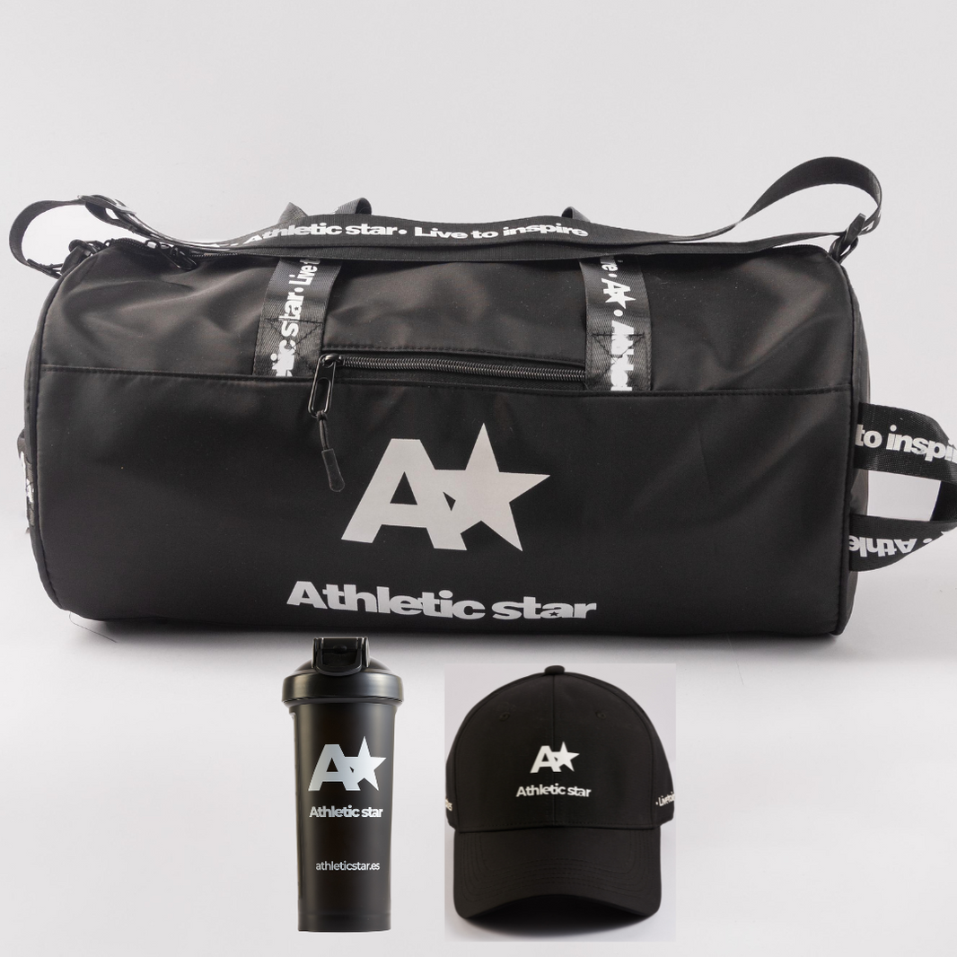 Combo Essentials: Bolso, Shaker y Gorra