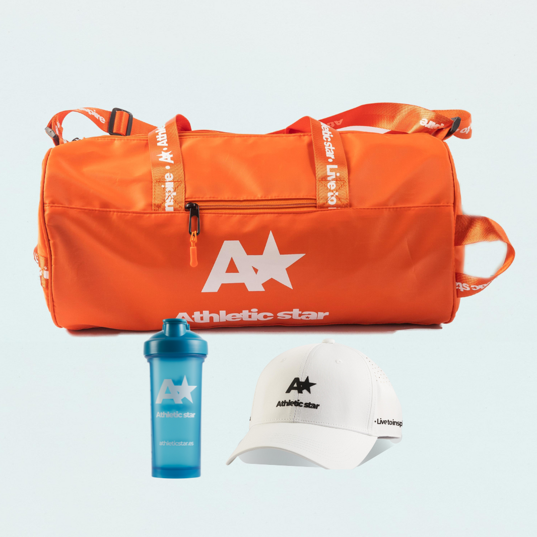Combo Essentials: Bolso, Shaker y Gorra